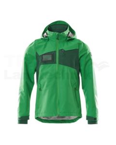 Hardshell Jacke Grasgrün/Grün L