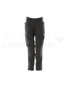 Hose mit Knietaschen Schwarz 76C38