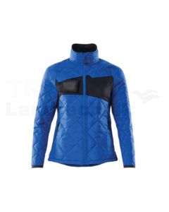 Thermojacke Azurblau/Schwarzblau 3XL
