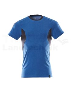 T-Shirt Azurblau/Schwarzblau XL ONE