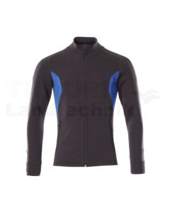 Sweatshirt  Schwarzblau/Azurblau M  ONE