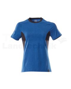 T-Shirt Azurblau/Schwarzblau XL ONE