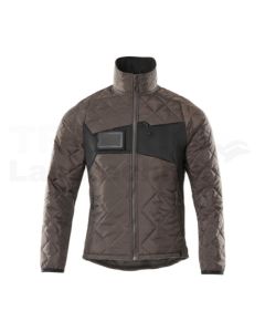 Thermojacke Dunkelanthrazit/Schwarz M