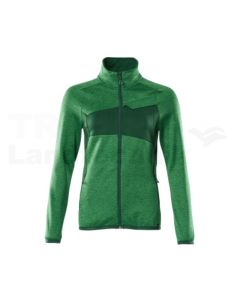 Fleecepullover  Grasgrün/Grün S