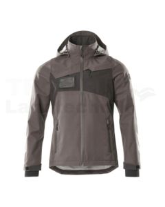 Hardshell Jacke Anthrazit/Schwarz 4XL
