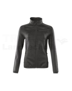 Fleecepullover  Schwarz L