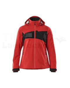 Winterjacke Verkehrsrot/Schwarz L