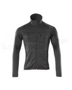 Fleecepullover  Schwarz 3XL