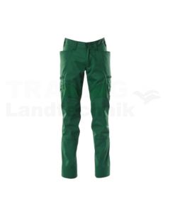 Hose mit Schenkeltaschen Grün 90C50