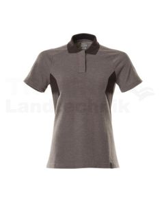 Polo-Shirt Anthrazit/Schwarz L  ONE