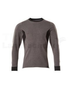 Sweatshirt Anthrazit/Schwarz L  ONE
