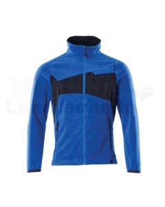 Fleecejacke Azurblau/Schwarzblau L