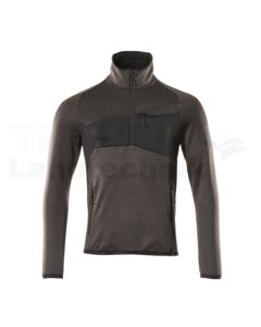 Fleecepullover  Anthrazit/Schwarz XS