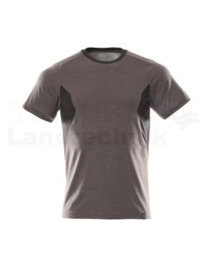 T-Shirt Dunkelanthrazit/Schwarz S  ONE