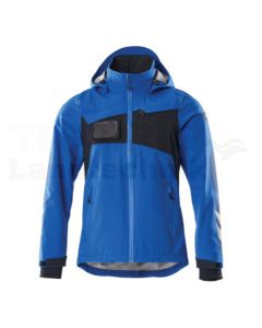 Hardshell Jacke Azurblau/Schwarzblau2XL