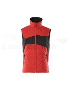 Thermoweste Verkehrsrot/Schwarz 3XL