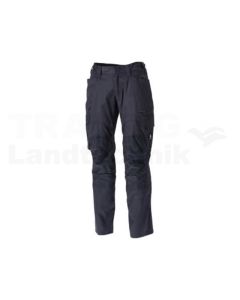 Hose mit Knietaschen Schwarzblau 76C54