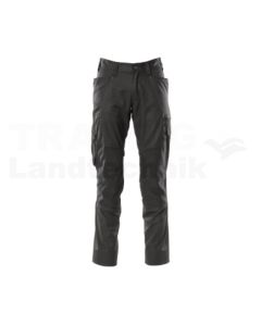 Hose mit Knietaschen Schwarz 90C49