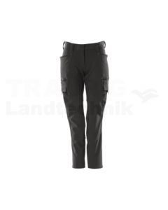 Hose mit Schenkeltaschen Schwarz 76C44