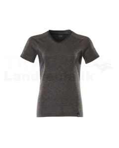 T-Shirt Anthrazit  meliertSchwarz XS ONE
