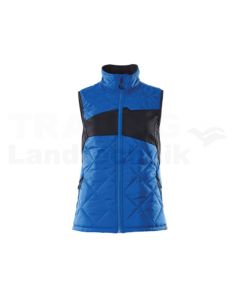 Thermoweste Azurblau/Schwarzblau 4XL