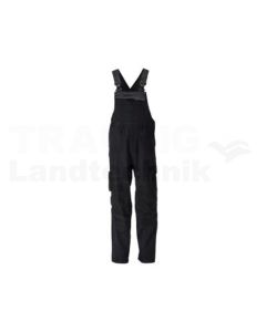 Latzhose mit Knietaschen Schwarz 82C48