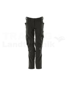 Hose mit Knietaschen Schwarz 82C54