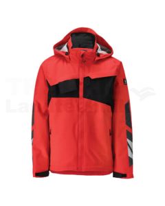Winterjacke Verkehrsrot/Schwarz XS