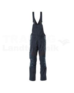 Latzhose mit Knietaschen Schwarzbl 76C50