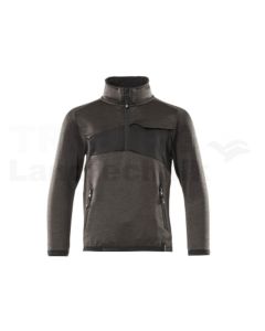 Kinder Fleecepullover Anthrazit/sw 104