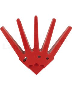 Fingerstern Viertelsegment 535mm hart
