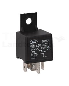 Miniatur Relais  mit Diode und Halter