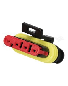 Buchsengehäuse Superseal 4pol