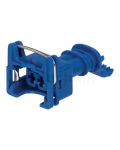 Buchsengehäuse J.P.T. 2pol blau