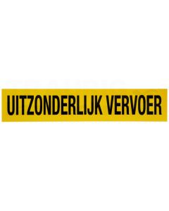 Warntafel, Alu
