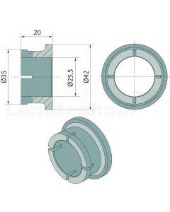 Buchse Nylon Ø25,5
