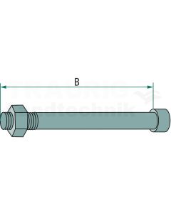 Federschraube Rundkopf 54mm