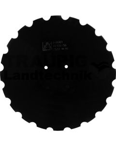 Scheibe 510/5 F gezackt LK120