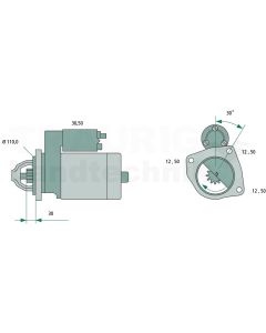 Starter 24 V / 4,0 kW