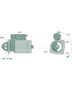 Starter 24 V / 4,0 kW