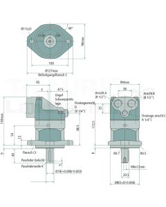 Kolbenmotor F11-005-MB-CV-K-000-0000-00