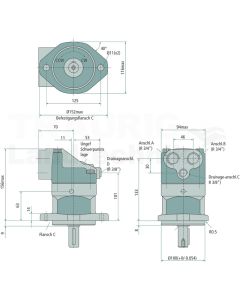 Kolbenmotor F11-010-MB-CV-K-000-0000-00