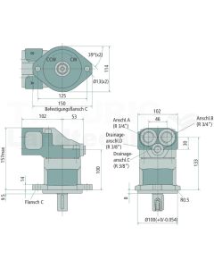 Kolbenmotor F11-014-QB-CV-K-000-0000-P0