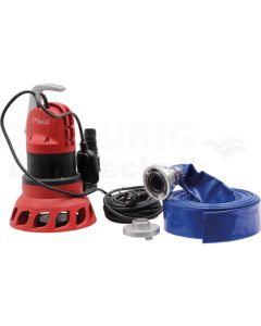 Notfall-Kit mit Schmutzwasserpumpe