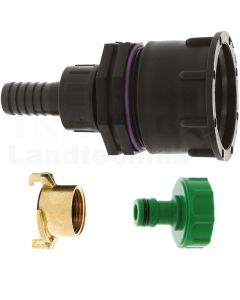 Adapterset Schlauchanschluss IBC
