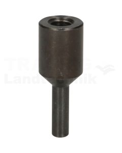 Spanndorn für Gummi-Radierteller, 6 mm