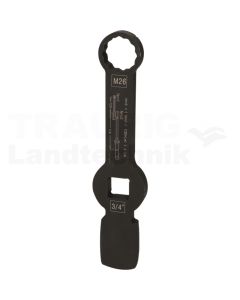 3/4" Schlag-Zwölfkant-Schlüssel mit 2 Schlagfläche