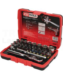 1/4" TORSIONpower Bit-Stecknuss-Box, 33-tlg.
