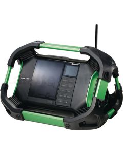 Baustellenradio, Akku und Netzbetrieb