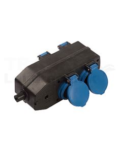 4-fach Verteilersteckdose